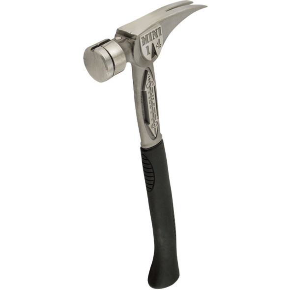 Stiletto TiBone 14 Oz. Smooth-Face Mini Framing Hammer with Titanium Handle TIB14RSC 360516