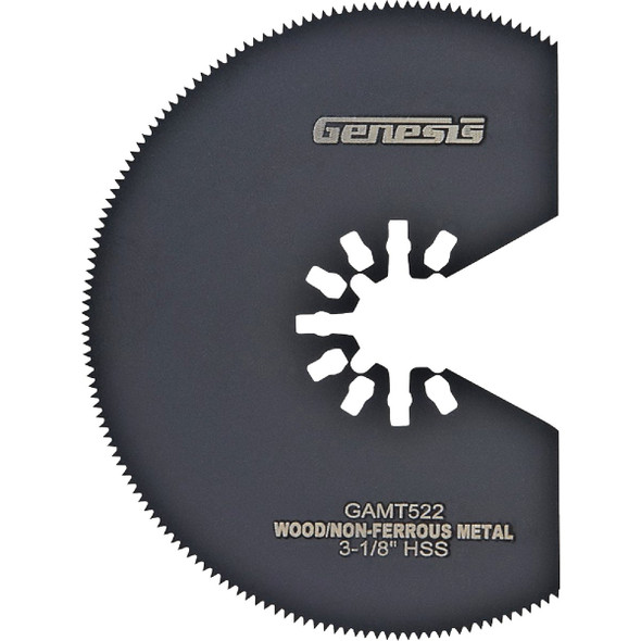 Genesis 3-1/8 In. HSS Segmented Oscillating Blade GAMT522
