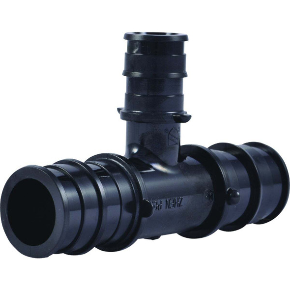 SharkBite 3/4 In. x 3/4 In. x 1/2 In. Poly Reducing PEX-A Tee (5-Pack) UA412A5