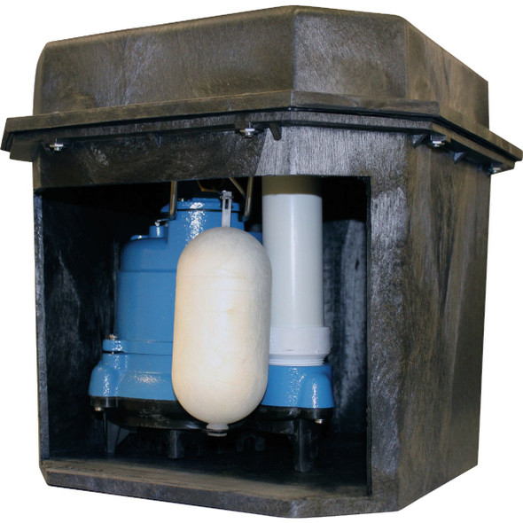 Goulds Water Technology 1/3 HP 115V Sump Pump Basin Package GCUBE0311