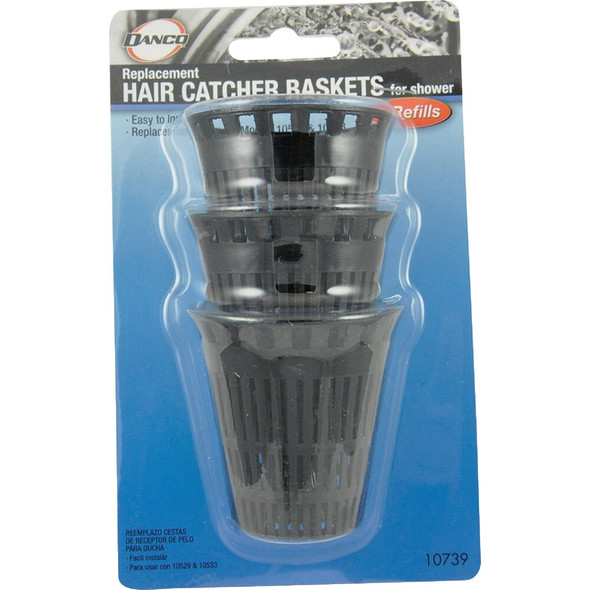 Danco Replacement Hair Catcher Baskets for Shower 9D00010739 452052