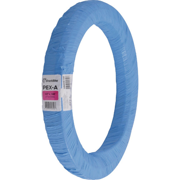 SharkBite 1-2 In. x 100 Ft. Blue PEX-A Pipe Coil UA60B100 419767