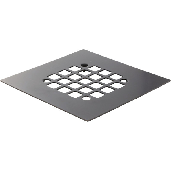 Danco Oil Rubbed Bronze Square Snap-In Drain Cover For Shower 9D00011046