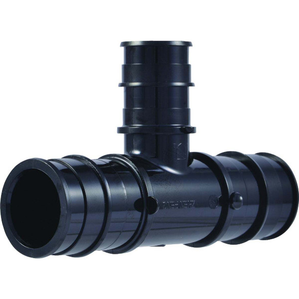 SharkBite 1 In. x 1 In. x 3/4 In. Poly Reducing PEX-A Tee (5-Pack) UA416A5