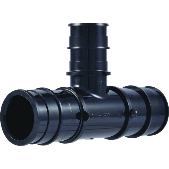 SharkBite 1 In. x 1 In. x 3/4 In. Poly Reducing PEX-A Tee (5-Pack) UA416A5