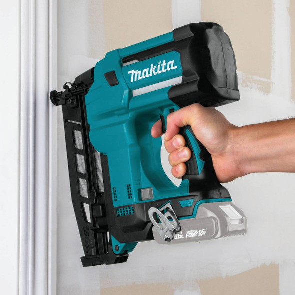Makita 18V LXT Lithium-Ion 18-Gauge 2 In. Cordless Brad Nailer (Tool Only) XNB01Z 324301