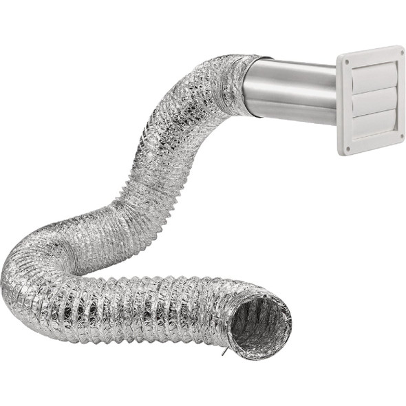 Lambro 4"x8'thrghwall Vent Kit 480UL