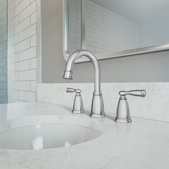 Moen Banbury 2-Handle Lever Widespread Bathroom Faucet, Chrome 84947 469128