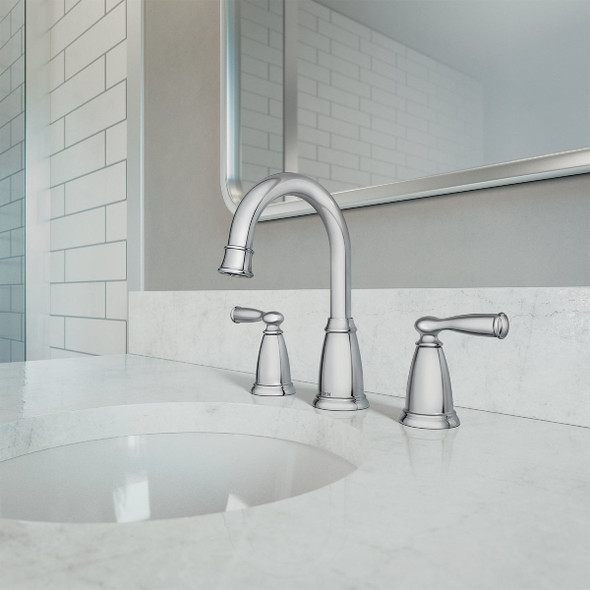 Moen Banbury 2-Handle Lever Widespread Bathroom Faucet, Chrome 84947 469128