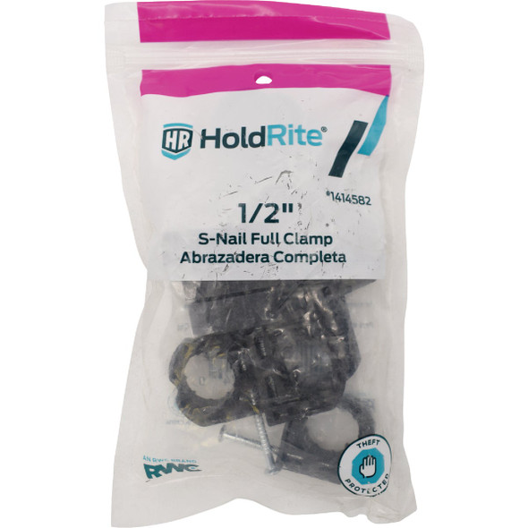 SharkBite HoldRite 1-2 In. Full Nail-On Pipe Clamps (10-Pack) 181Z10 451179