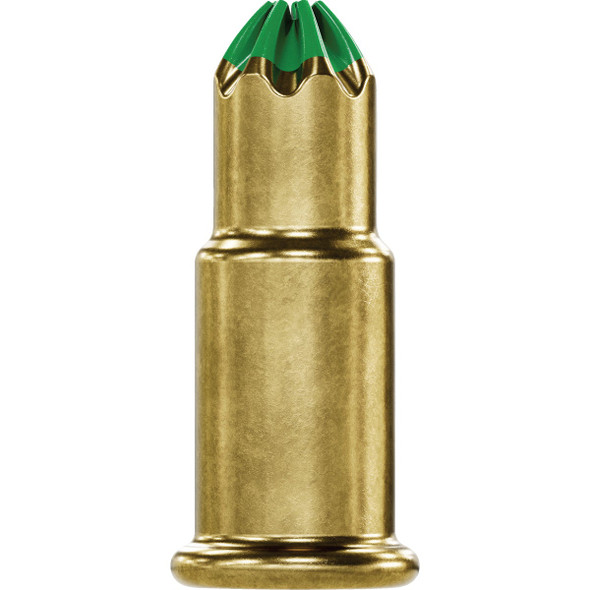 P22AC 0.22-Caliber A Single-Shot Crimp Loads, LVL 3, Green - Imported (100-Qty)