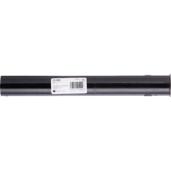 Keeney 1-1/2 In. OD x 12 In. Black Plastic Tailpiece 10-12BK