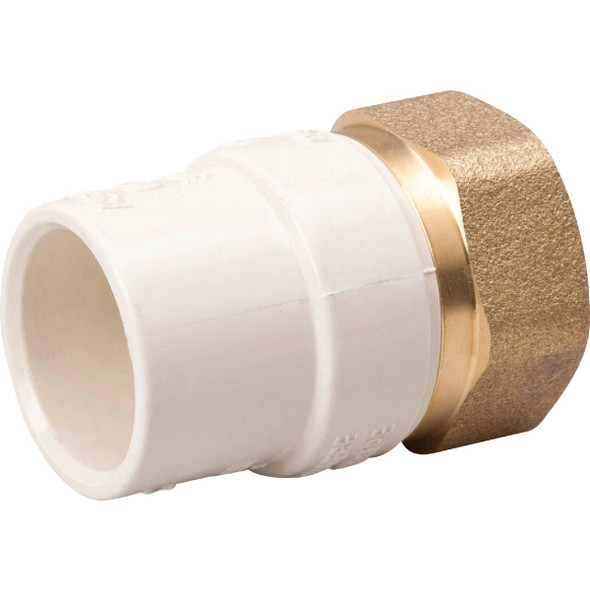 B & K 1/2 In. SOLV x 1/2 In. Female Transition Adapter 164-313NL