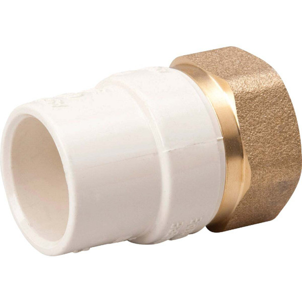 B & K 1/2 In. SOLV x 1/2 In. Female Transition Adapter 164-313NL