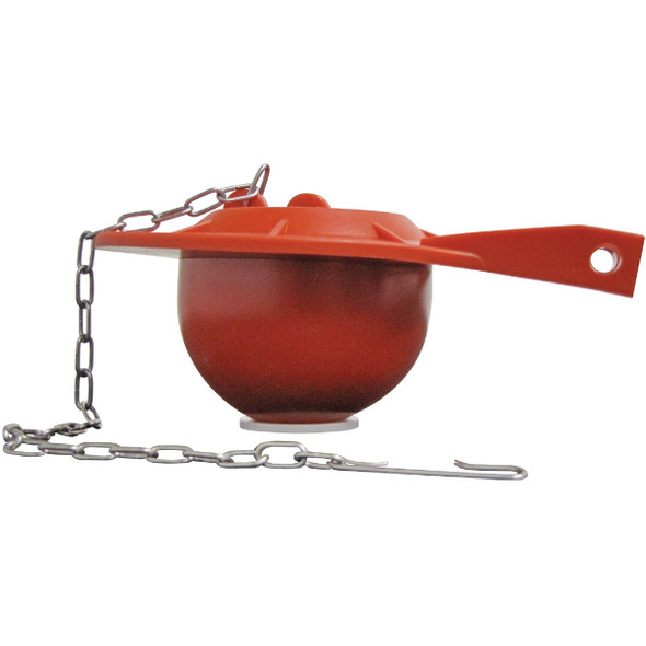 Keeney Universal 3 In. Red Rubber Ball Flapper K833-3