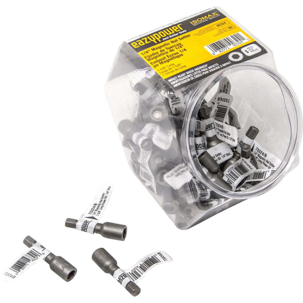 Eazypower 1/4 In. Magnetic Nut Setter Bit 1-5/8 In. (50-Tub) 00324