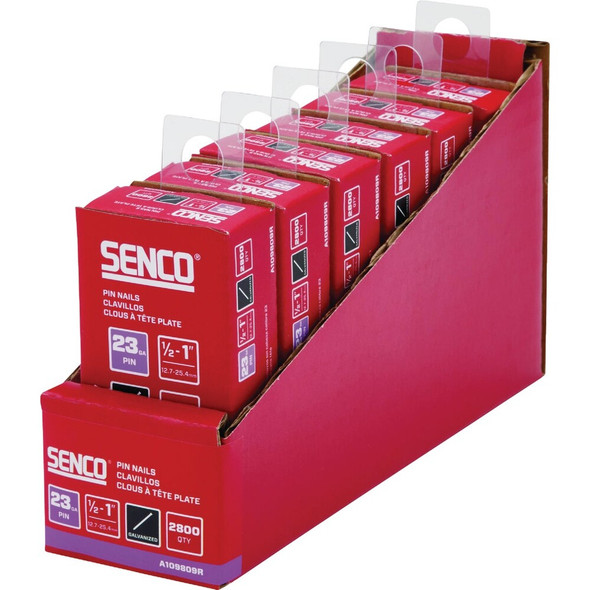 Senco 23 Gauge Assorted Galvanized Pin Nail (2800 Ct.) A109809R 322898