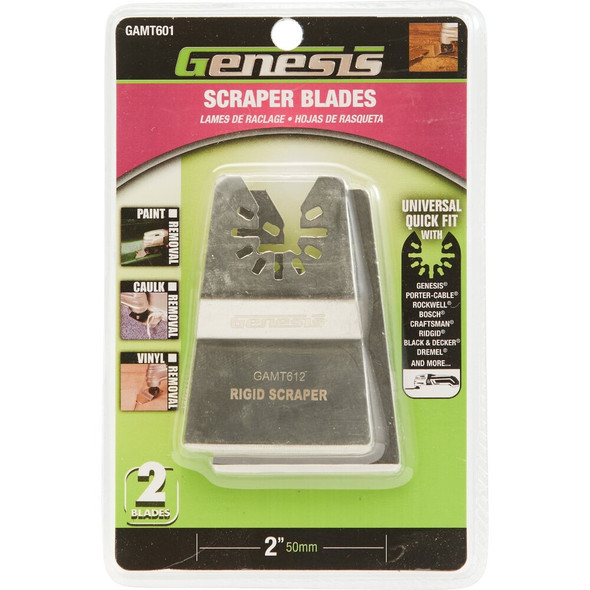 Genesis 2pk Scraper Blade Set GAMT601 369465