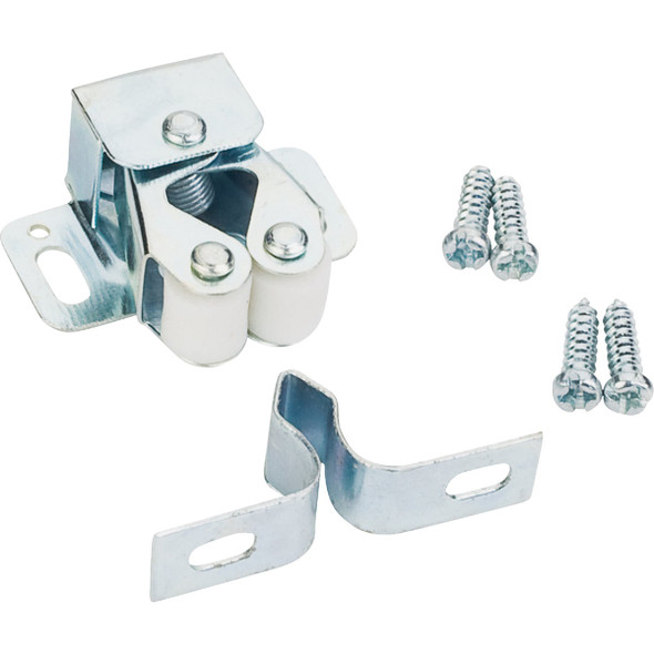 Hardware Resources Double Roller Catch With Strike & Screws RC01-ZN