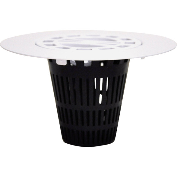 Danco White Hair Catcher For Shower Drain 9D00010533