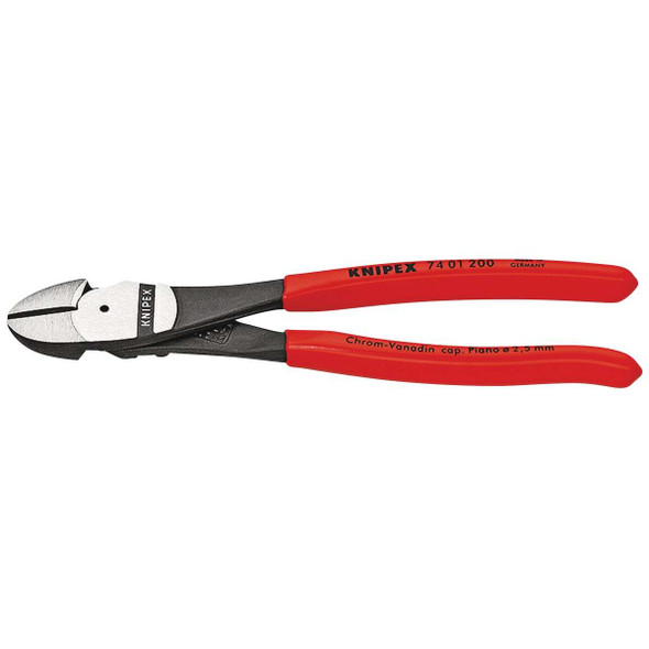 Knipex 8 In. High Leverage Diagonal Cutting Pliers 7401200SBA