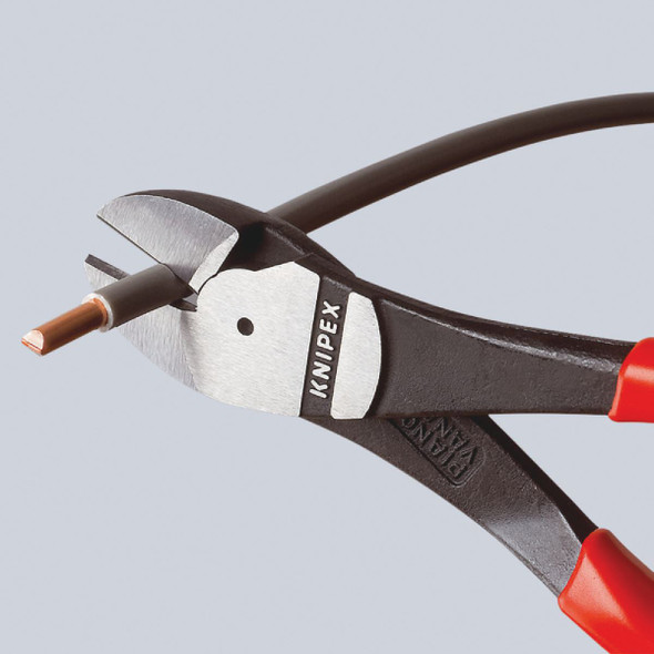Knipex 8 In. High Leverage Diagonal Cutting Pliers 7401200SBA 355166
