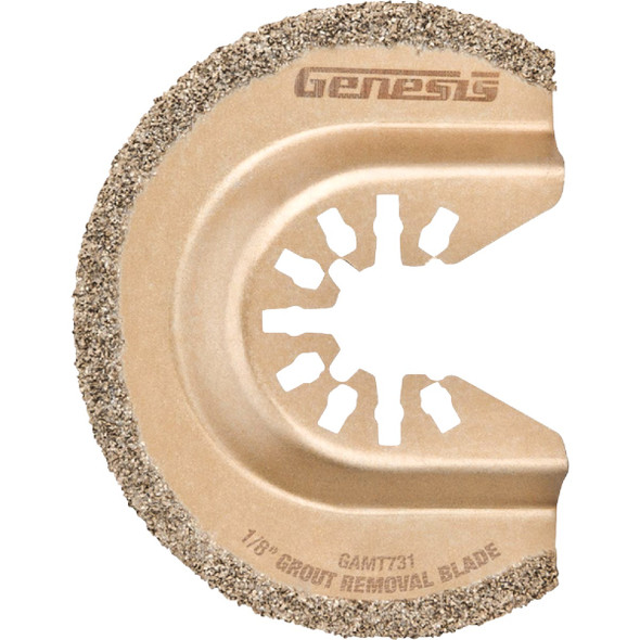 Genesis 2-1/2 In. Stainless Steel Grout Oscillating Blade GAMT731