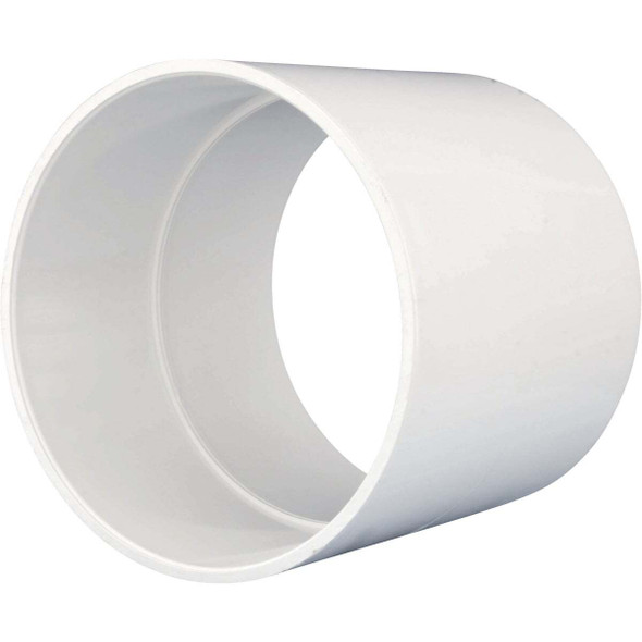 Charlotte Pipe 3 In. Schedule 30 DWV 600 Series PVC Coupling PVC 01100  0600HA