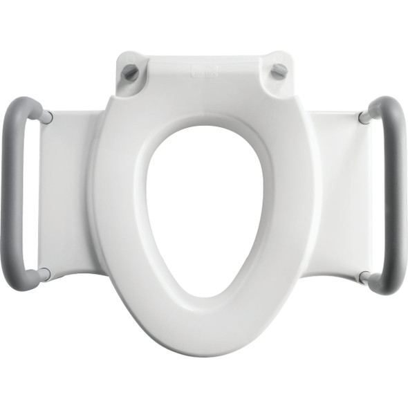 Bemis Independence 4.5 In. Raised Toilet Seat with Dual Lock & Support Arms A04505T000 431703
