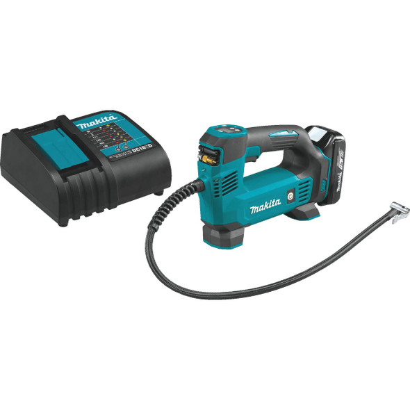Makita 18V LXT Lithium-Ion 120 psi Cordless Inflator Kit DMP180SYX