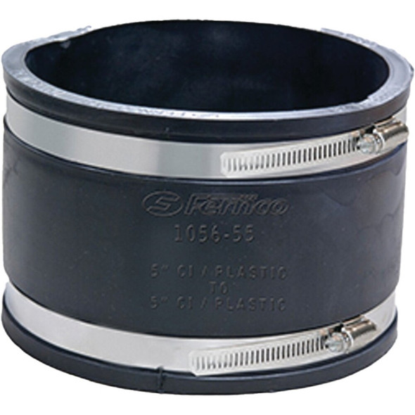 Fernco 5 In. x 5 In. Flexible PVC Coupling P1056-55 439798