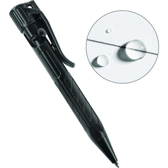 Rite in the Rain Black All-Weather Mini-Bolt Pen, Black Ink 20K