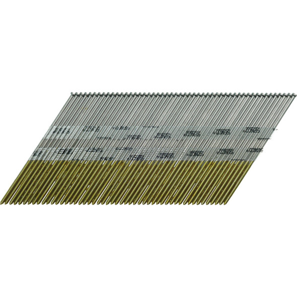 Senco 2-1/2 In. 15-Gauge Bright 34 Degree Angled Finish Nail (1000 Ct.) DA25EPBR