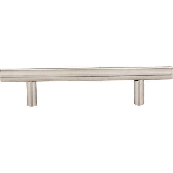Elements Naples 6-1-6 In. Overall Length Hollow Stainless Steel Cabinet Bar Pull 154SS 238664