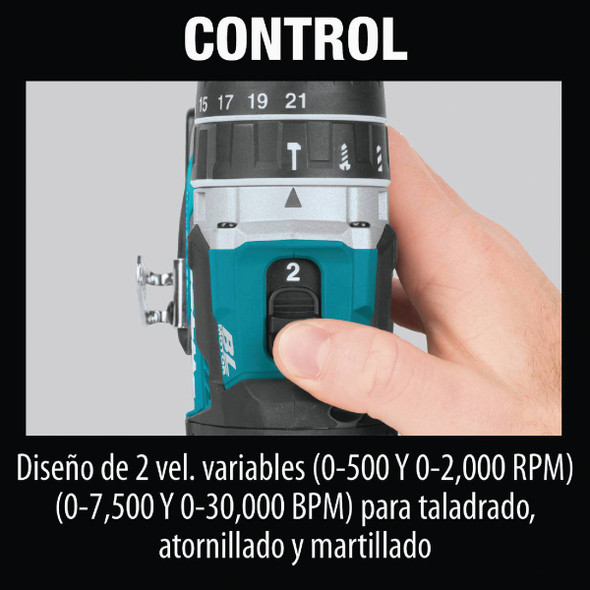 Makita 18v Cmpct Hmr Drl XPH12Z 340907