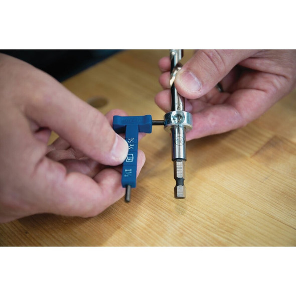 Kreg 3-8 In. Easy-Set Pocket-Hole Drill Bit KPHA300 393394