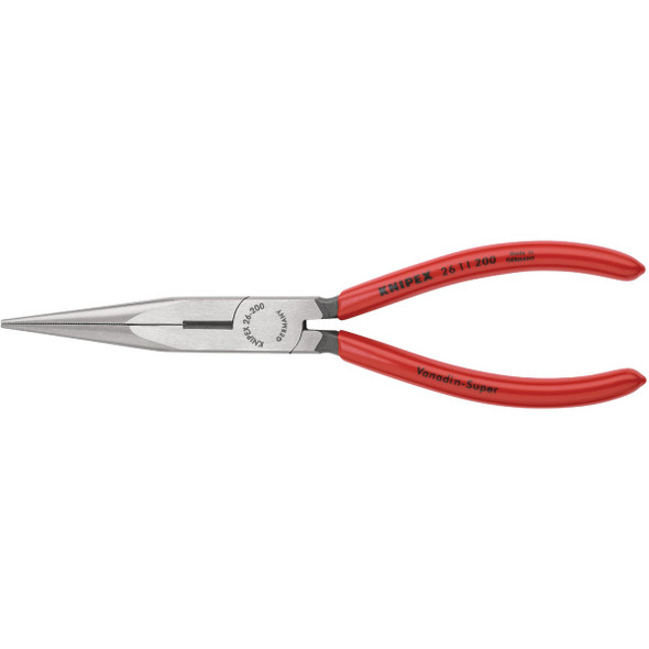 Knipex 8 In. Long Nose Pliers 2611200SBA Knipex 8 In. Long Nose Pliers 2611200SBA