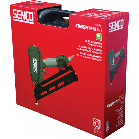 Senco 15-Gauge 2-1/2 In. Angled Finish Nailer