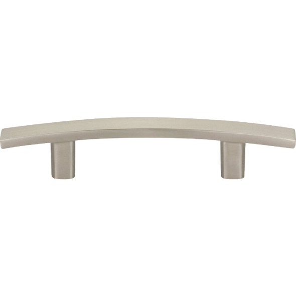 Elements Thatcher 5-1-4 In. Overall Length Satin Nickel Curved Cabinet Bar Pull 859-3SN 249396