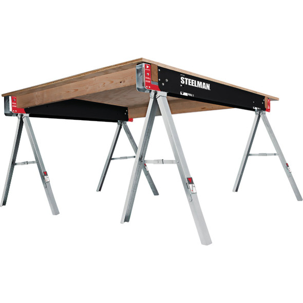Steelman 47 In. Folding Sawhorse 67103 335162