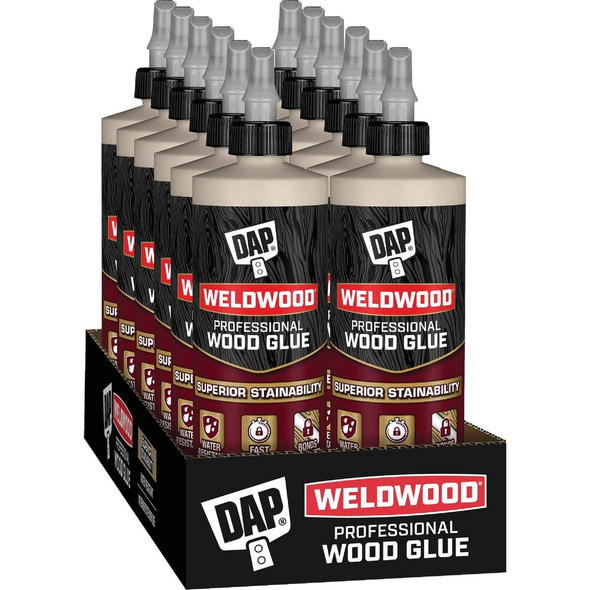 DAP Weldwood 16 Oz. Professional Wood Glue 7079800481 316455