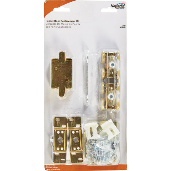 National Hardware Pocket Door Replacement Hardware Kit N236-023 203894