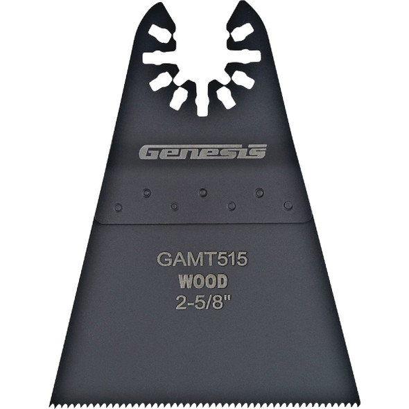 Genesis 2-5/8 In. HCS Flush Cut Oscillating Blade GAMT515