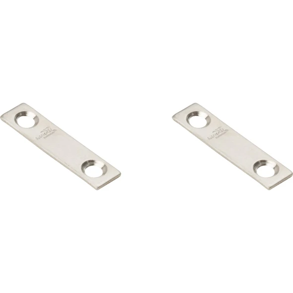 National Hardware 2 In. x 1/2 In. Stainless Steel Mending Brace N348-359