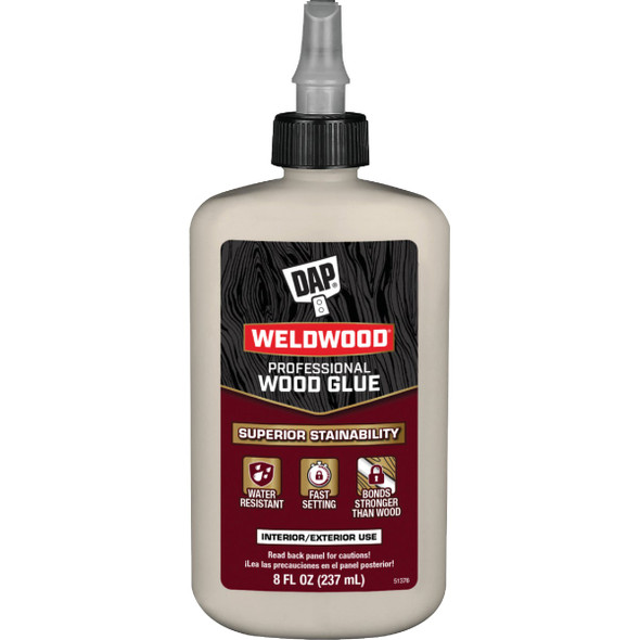 DAP Weldwood 8 oz. Professional Wood Glue 7079800480