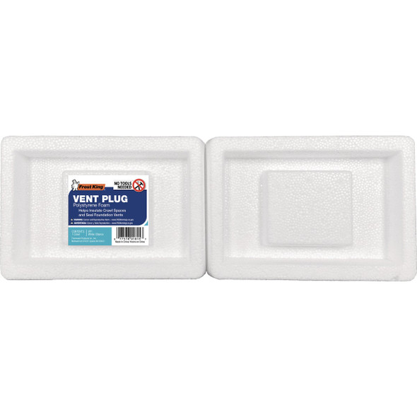 Frost King 5.5 In. x 7.75 In. Small Foundation Vent Foam Plug VP57