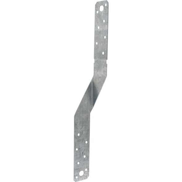 Simpson Strong-Tie 1.25 In. W x 12 In. L 18 ga Galvanized Steel Twist Strap