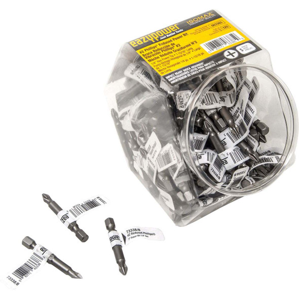 Eazypower #2 Phillips 2 In. Screwdriver Bit (125-Pack) 003385