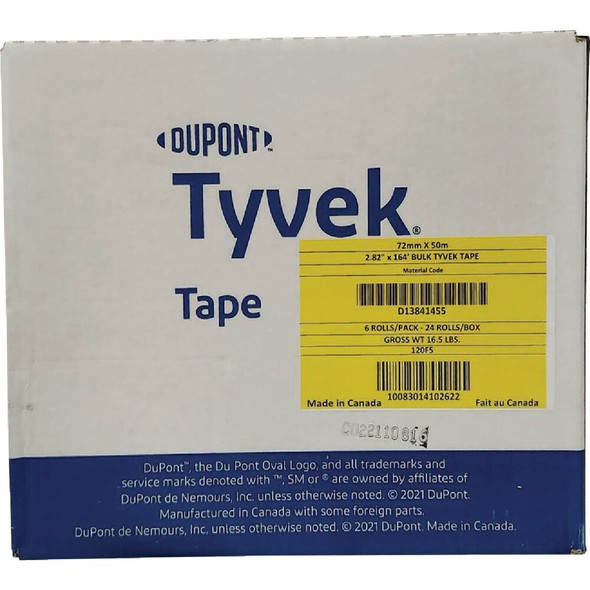 Dupont Tyvek 3 In. x 165 Ft. White Seaming Tape 963500-TX 158596