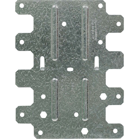 RBC 4-1/2 in. x 5-3/4 in. Galvanized Roof Boundary Clip RBC